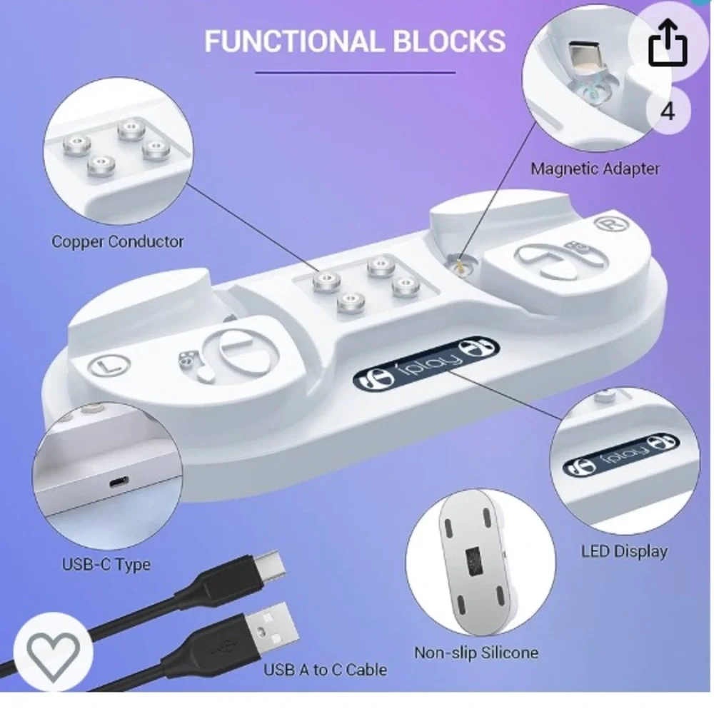 PS5 VR2 Charging Station